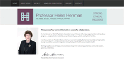Desktop Screenshot of helenherrman.com